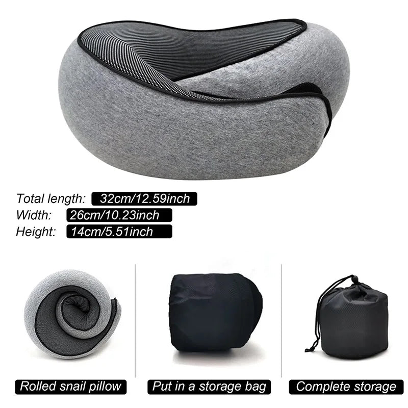 Travel Neck Pillow Memory Foam Support
